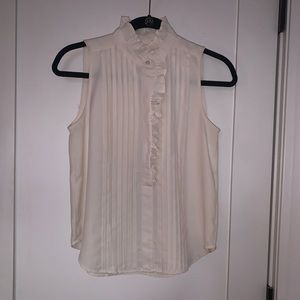 Ann Taylor ruffle collar blouse
